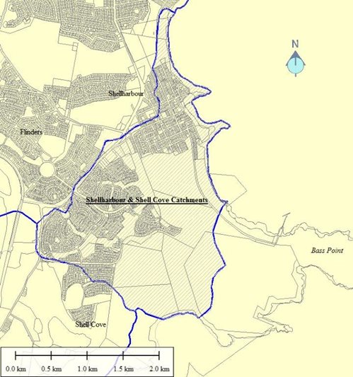 Shellharbour & Shell Cove catchment area