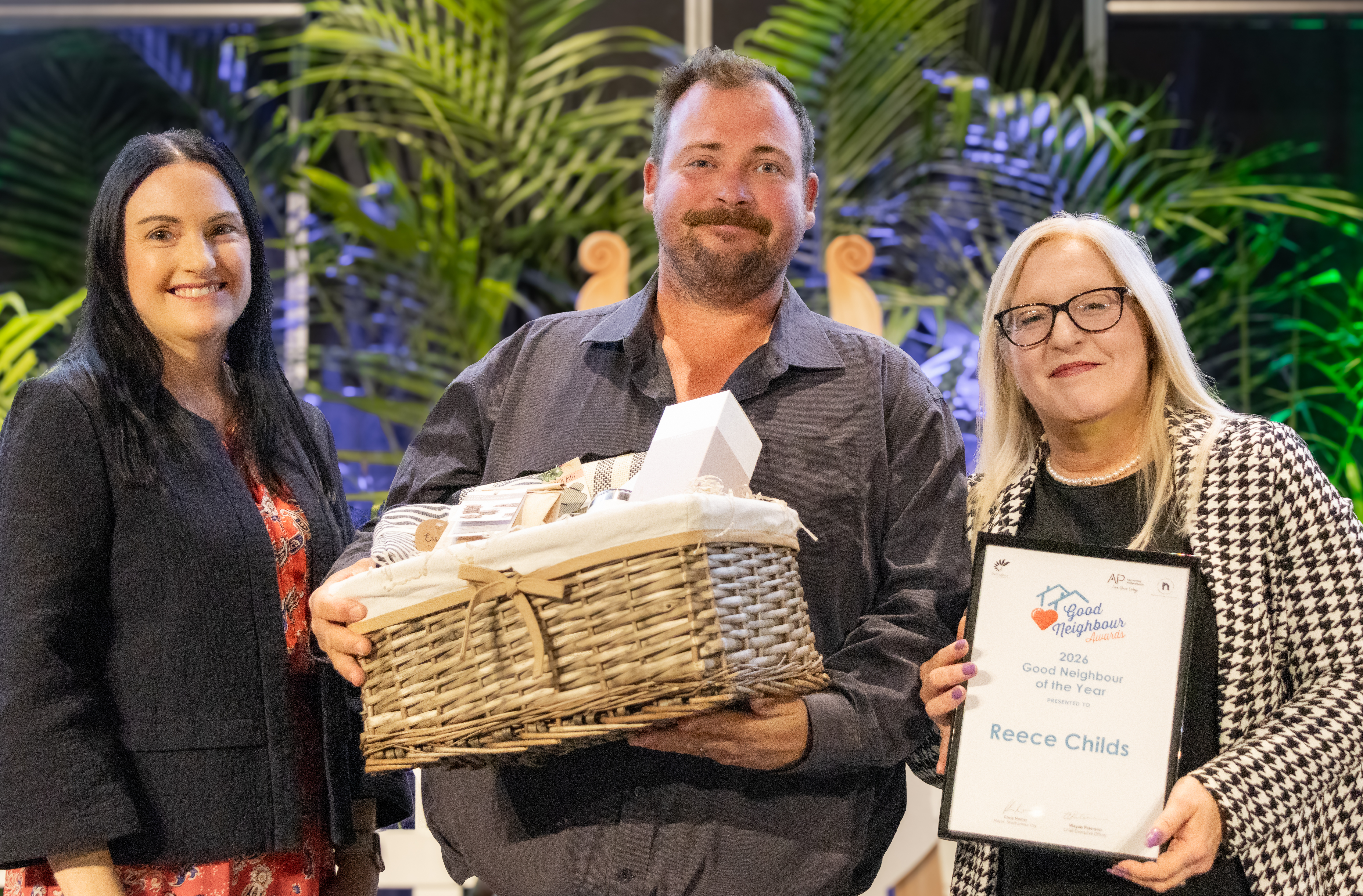 Shellharbour Good Neighbour Of The Year Reece Childs