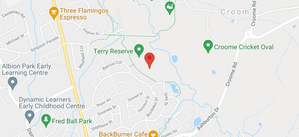 View Terry Reserve (outer fields) in Google Maps